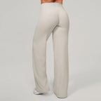 Damen gerade Yoga-Leggings weicher, dehnbarer Stoff Damen-Yogahosen GYM Schweißableitende Eigenschaften Lauf-Sport-Hosen