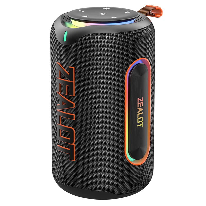 ZEALOT_MP1 Tragbarer Bluetooth-Lautsprecher 60W StormBox Blast Outdoor Wireless Lautsprecher IPX6 Wasserdichter Party Camping Lautsprecher 12H ZEAL