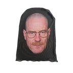 Cosplay 3D-gedruckte Kanye-Maske Stretch Mesh Vollgesichtsmaske Männer Frauen Rollenspiel Kopfbedeckung Halloween Maskerade Sturmhaube Kopfbedeckung
