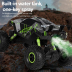 4WD RC Drift-Auto mit Musik, LED-Lichtern, 2.4G Gesten-Funkfernbedienung, Sprüh-Stunt-Auto, 360° drehbares Kletterauto, Spielzeuggeschenk
