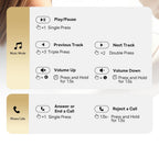 Baseus Bowie MC2 AIR Clip-on TWS Earbuds Ear Clips Wireless Earphones Bluetooth 6.0   Open earrings 4 Mic ENC Sports Headphone