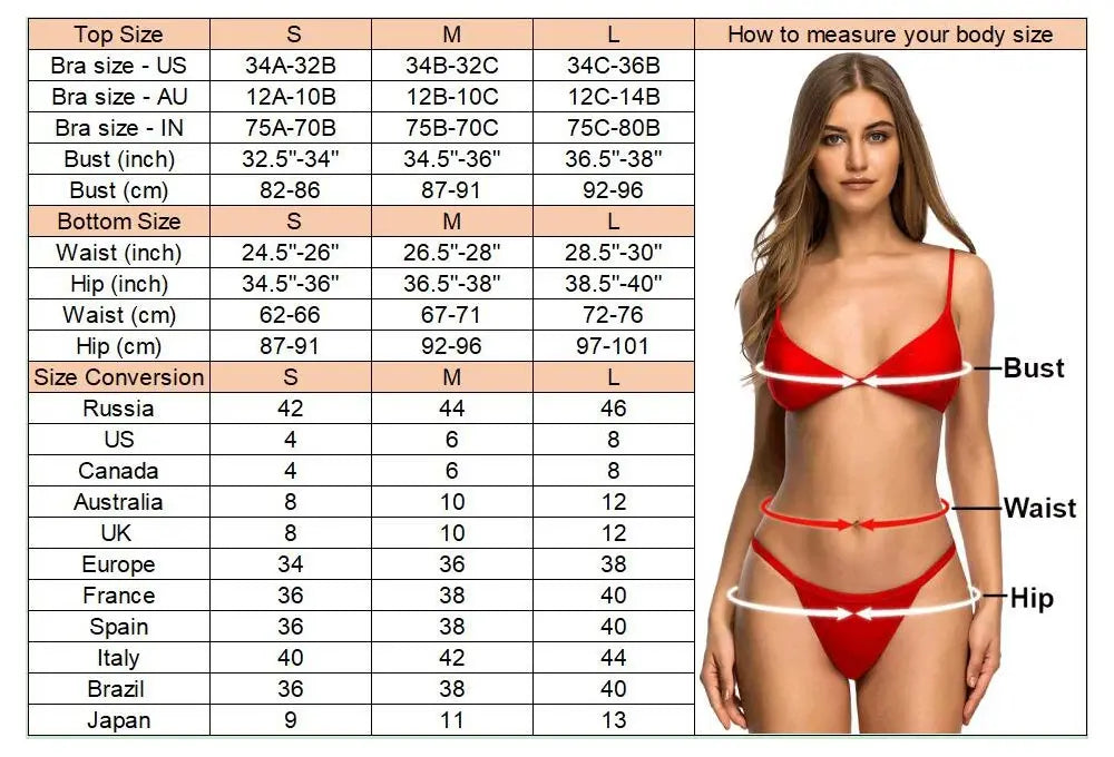7 Farben Neckholder Brasilianischer Bikini Damen Bademode Weiblicher Badeanzug Zweiteiliges Bikini-Set Gepolsterter Badeanzug Damen V3536