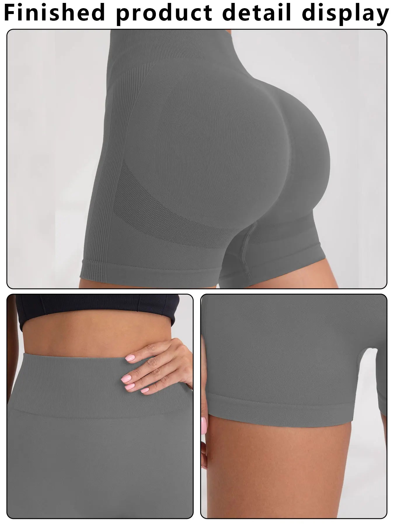 CZGUKE Damen-Outdoor-Sporthorts, Fitnesshose, Gym-Aufwärmhose, Yogahose, hochwertige, enge Jogging-Shorts und Radhose