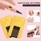 Acryl-Nagelset Starter-Set Acrylpulver mit UV-Licht Professionelle Werkzeuge mit Dekoration für Anfänger Heim-Salon Geschenke