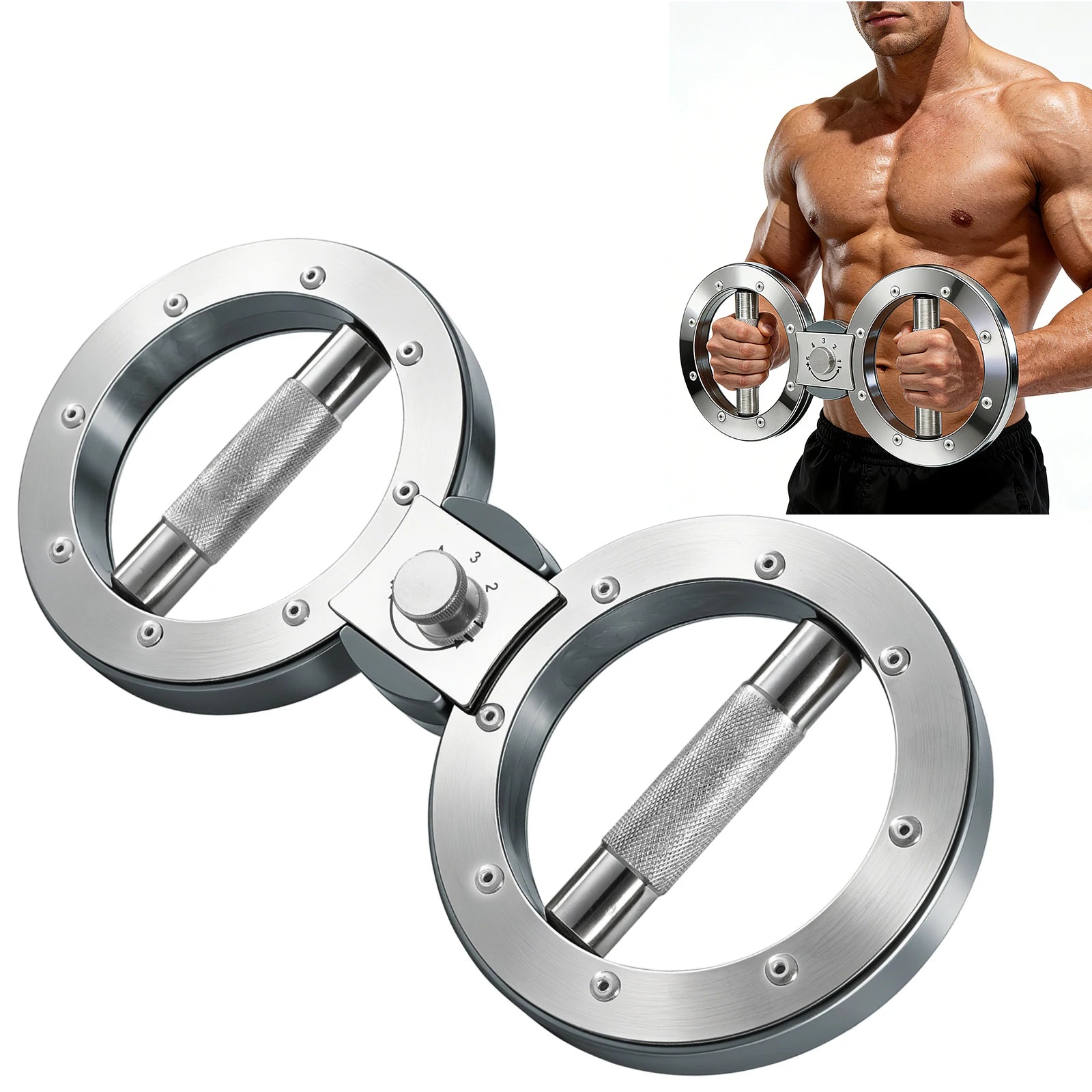 Rotator Machine Multifunctional Grip Strength Trainer 8 to 15 Pounds Adjustable Forearm Exerciser Main image