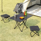 Tragbare Klapp-Angelausrüstung Leichtes Gestell aus Eisenlegierung Klappbare Outdoor Camping Picknickbank Handtasche Kompakter Robuster Hocker