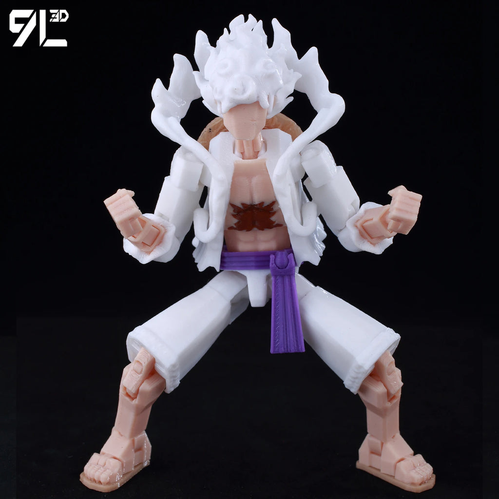 9L3D Gedruckte Anime One Piece Naruto Demon Slayer Dummy13 Lucky T13 Bewegliche Shapeshift Actionfiguren Mannequin Spielzeug Sammlerstücke