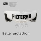 Gefilterter Sport-Mundschutz für Erwachsene, Muay Thai Boxen Zähne, Rugby Kampf, Trainingsschutz, MMA Zahnspange, Kampf-Mundschutz