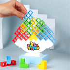 Puzzles Tetra Tower Lustiges Balance-Stapelspiel für Kinder, Erwachsene, Freunde, Teams, Wohnheime, Familien-Spieleabend, Partys, Geschenke