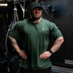 SILVERBACK Lockeres Herren-Baumwoll-T-Shirt Sommer Gym Fitness Rundhals Kurzarm Laufshirts Legere Premium Sportbekleidung