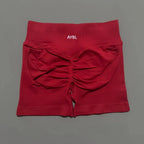 AYBL Fashion Shorts Low Waist Seamless Yoga Shorts Scrunch Bum Gym Shorts Damen Workout Biker Stretch Fitness Shorts