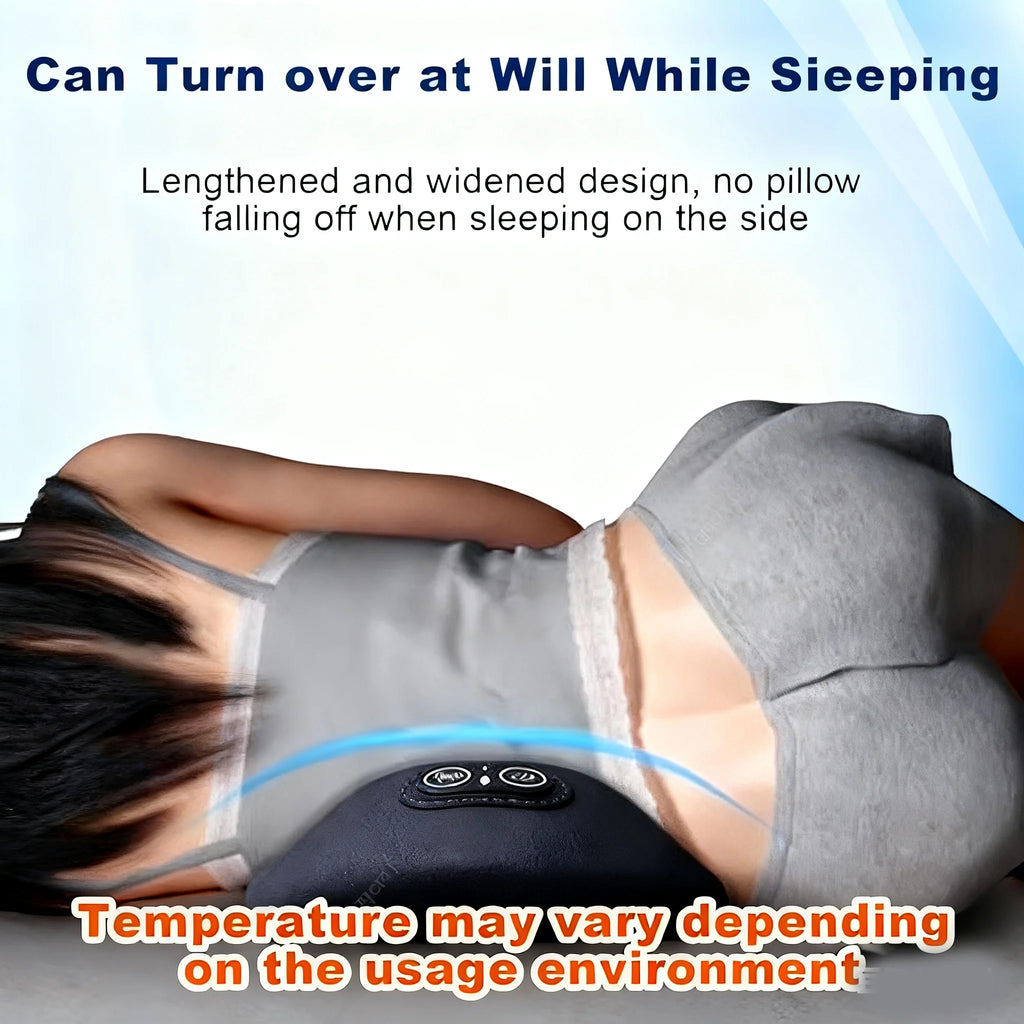 NEUES 3-in-1 Rückenmassagegerät mit Entspannungsliege Shiatsu Tiefengewebe Tragbares Schulter-Lendenwirbel-Schmerzmittel Taillenmassagegerät