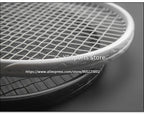 1x 27 Zoll Tennis-Racket, besaitet, Carbon-Aluminium-Legierung, Freizeit-Schläger, stoßfest, mit Tragetasche, für Erwachsene