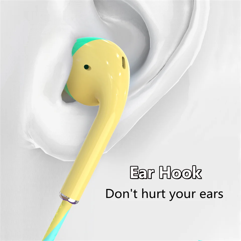 3.5mm Kabelgebundene Kopfhörer mit Bass In-Ear-Stereo-Kopfhörer Musik Sport Gaming Headset mit Mikrofon für Xiaomi IPhone Huawei Samsung