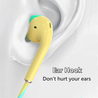 3.5mm Kabelgebundene Kopfhörer mit Bass In-Ear-Stereo-Kopfhörer Musik Sport Gaming Headset mit Mikrofon für Xiaomi IPhone Huawei Samsung