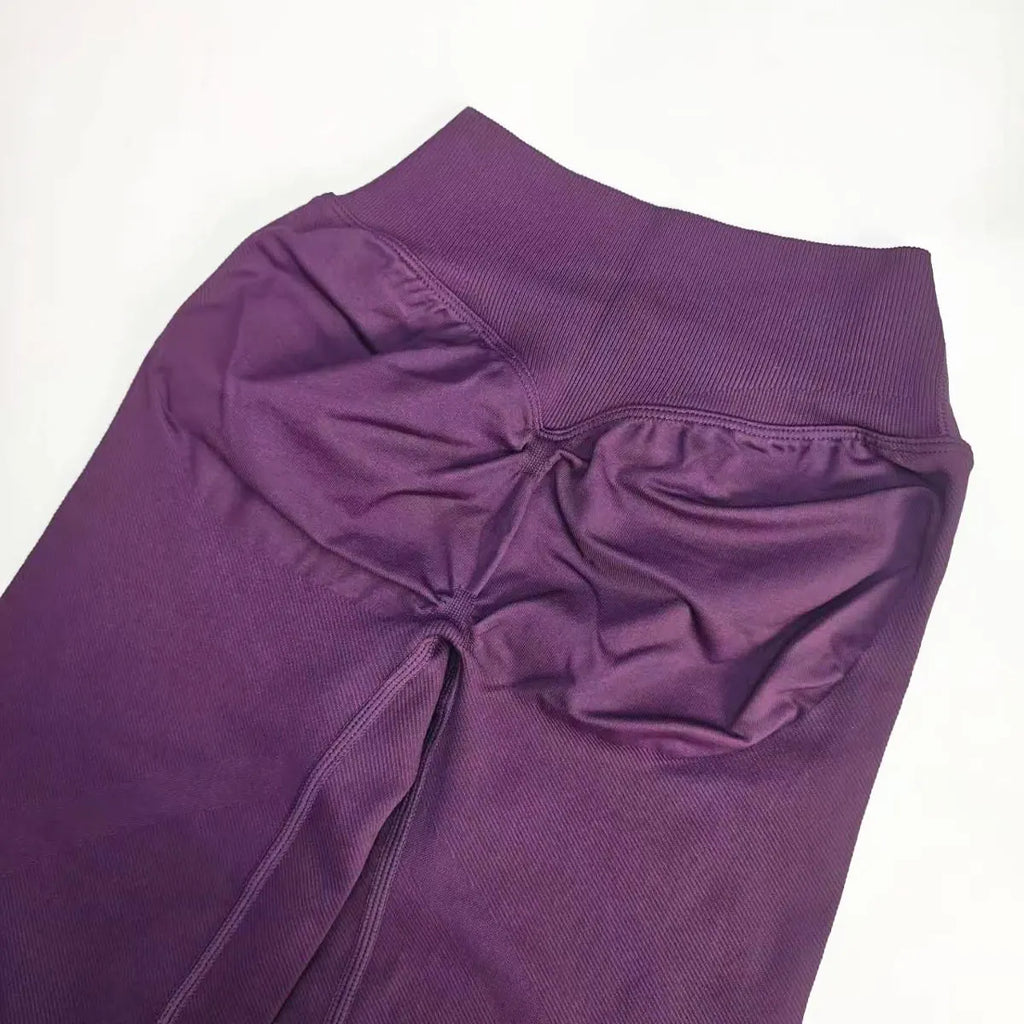 NCLAGEN Vision Flares Damen Fitnessstudio Fashion Yogahosen mit überkreuzter Vorderseite, hoher Taille, nahtlosen Sport-Leggings, Fitness-Hosen mit weitem Bein