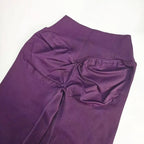 NCLAGEN Vision Flares Damen Fitnessstudio Fashion Yogahosen mit überkreuzter Vorderseite, hoher Taille, nahtlosen Sport-Leggings, Fitness-Hosen mit weitem Bein