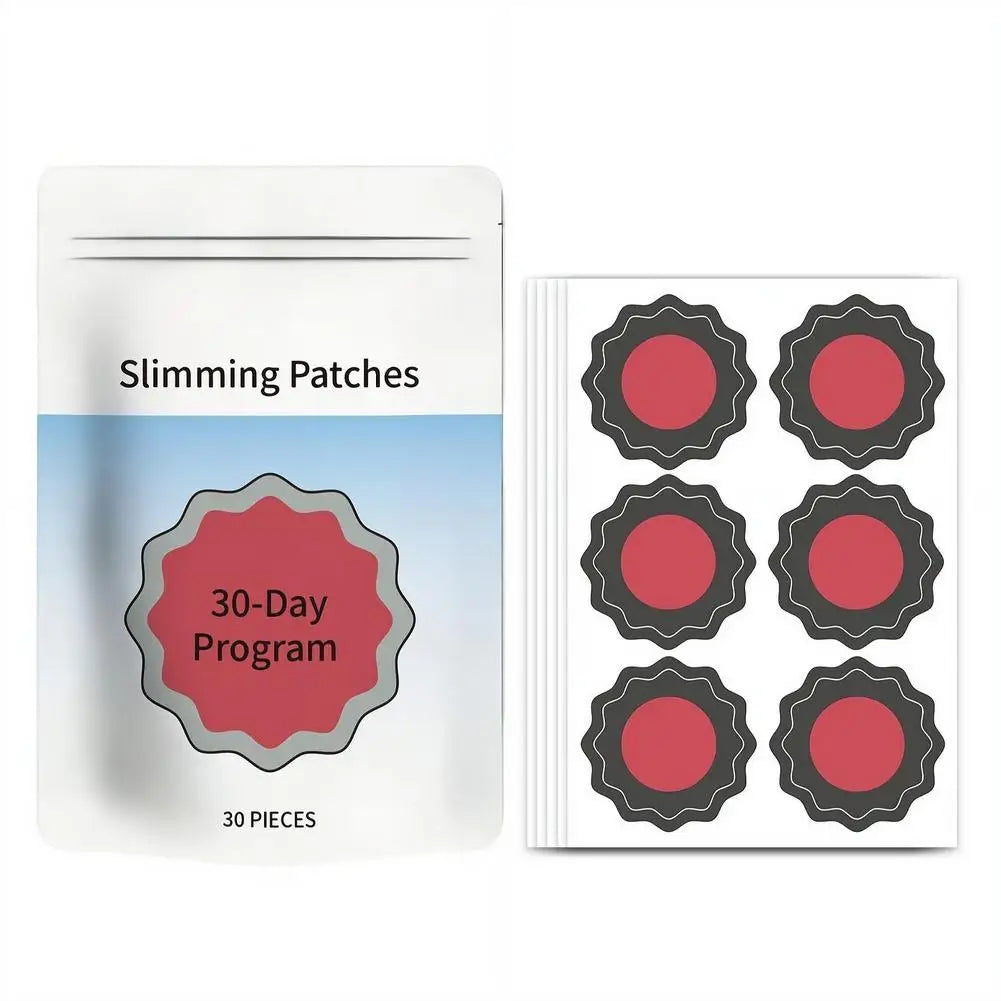 Patches | 30Stk. 1-10 Beutel Abnehmpflaster, wissenschaftliche Formel zur Appetitkontrolle, Unterstützung beim Gewichtsmanagement, Aufkleber zur Körperpflege