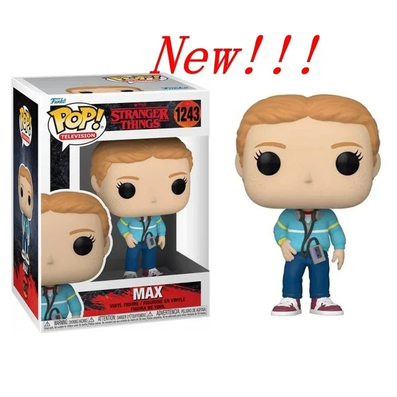NEU!!! FUNKO POP Stranger Series #1462 Eddie #1250 Dustin Steve Robin Eleven Vinyl-Actionfiguren-Sammlermodelle für Geschenke