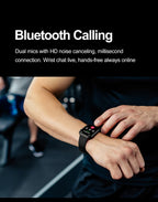 2025 Neue Sport Smartwatch Herren Full Touchscreen Herzfrequenz Bluetooth Anruf 1,9 Zoll KI-Sprache IP68 Wasserdichte Smartwatch Damen