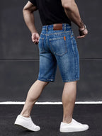 Wthinlee Neue Business Herren Jeans Casual Straight Stretch Fashion Klassische Blau Schwarze Arbeitshose Denim Hose Männer Kleidung