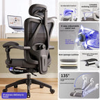 UVR Gaming Computer Stuhl Ergonomisches Design Möbel Feld Verstellbarer Drehstuhl Netz-Bürostuhl Heim- und Sportstuhl