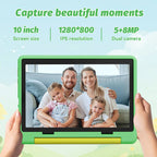 Kinder-Tablet 10 Zoll Android15 20GB RAM 64GB ROM 128GB erweiterbar 5000mAh 8-Core WiFi Bluetooth Kindergeschenk KIDOZ Kindersoftware