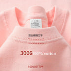 Sommer Baumwolle Strapazierfähiges 300-Gramm-T-Shirt aus amerikanischer Reinbaumwolle für Herren mit kurzen Ärmeln, lässiges Basic-Oberteil, Oversized T-Shirt
