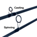 PHISHGER Spinnrute Baitcasting Reiserute Kohlenstoff Miniware Für Angelruten Wurfgewicht 5-30g M Fast Ultraleicht Köder Forellenrute