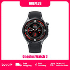 OnePlus Watch 3 46mm OPWWE251 Smartwatch 1,5" LTPO-Display Schnellladung 120 Stunden Akkulaufzeit 100 Sportmodi Dualfrequenz-GPS