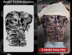 Magic Juice Tinte Wasserdichte Tattoo Aufkleber Große Größe Kräutersaft Temporäre Tattoos Männer Body Art Drache Tiger