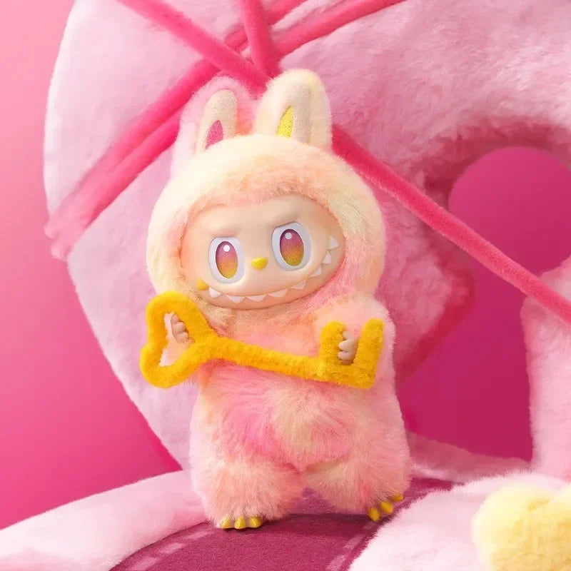 POP MART Labubu THE MONSTERS Big into Energy Serie-Vinyl Plüsch Anhänger Mystery Box Überraschungs-Tasche Spielzeug Puppe Süße Anime-Figur