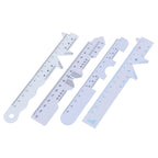 1/4 Stück PD Lineal Optischer Messschieber PD Lineal Pupillenabstandsmesser Augenoptisches Werkzeug Augenokkluder Für Sehtest Augenpflege