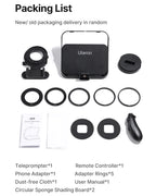 Ulanzi RT02 Universal-Teleprompter Prompter DSLR-Kamera Smartphone Tablet Laptop-Teleprompter Live-Streaming Videoaufnahme