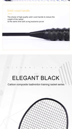 ALP ZJ2.0 Pro 4U 85g 100% Carbonfaser + Titanlegierung Badmintonschläger Ultraleichte Sportausrüstung Schläger Badmintontraining