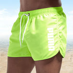 Neue heiße Sommer Badehosen Sport Fitnessstudio Laufshorts Herren Bademode Luxus Strandshorts Schnelltrocknende Herren-Badehosen Boardshorts
