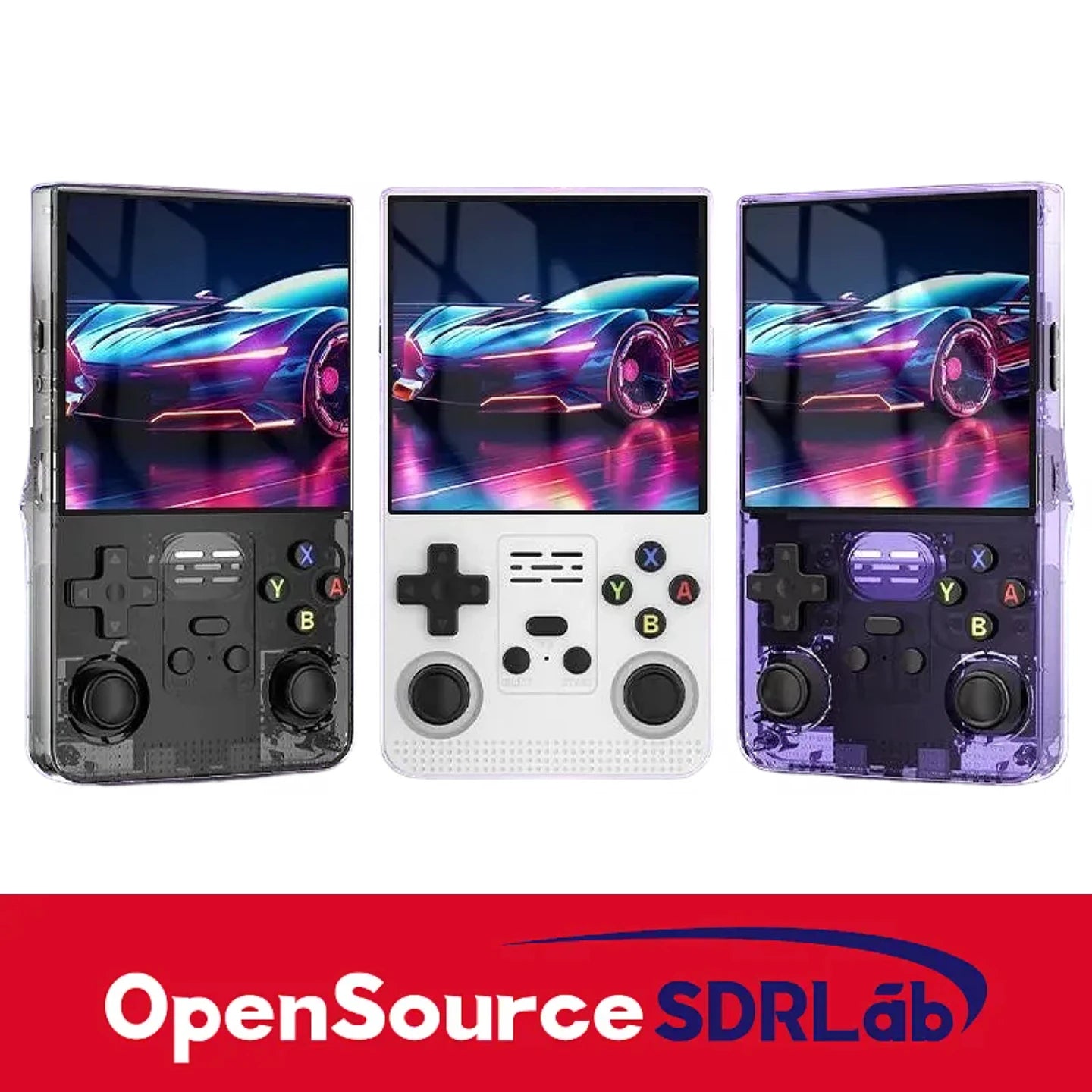 Open-Source-Handheld 4,1 Zoll HD-Großbildschirm Dual-Joystick 3D-Klassikerspiel R36S PSP Spielekonsole Hauptbild
