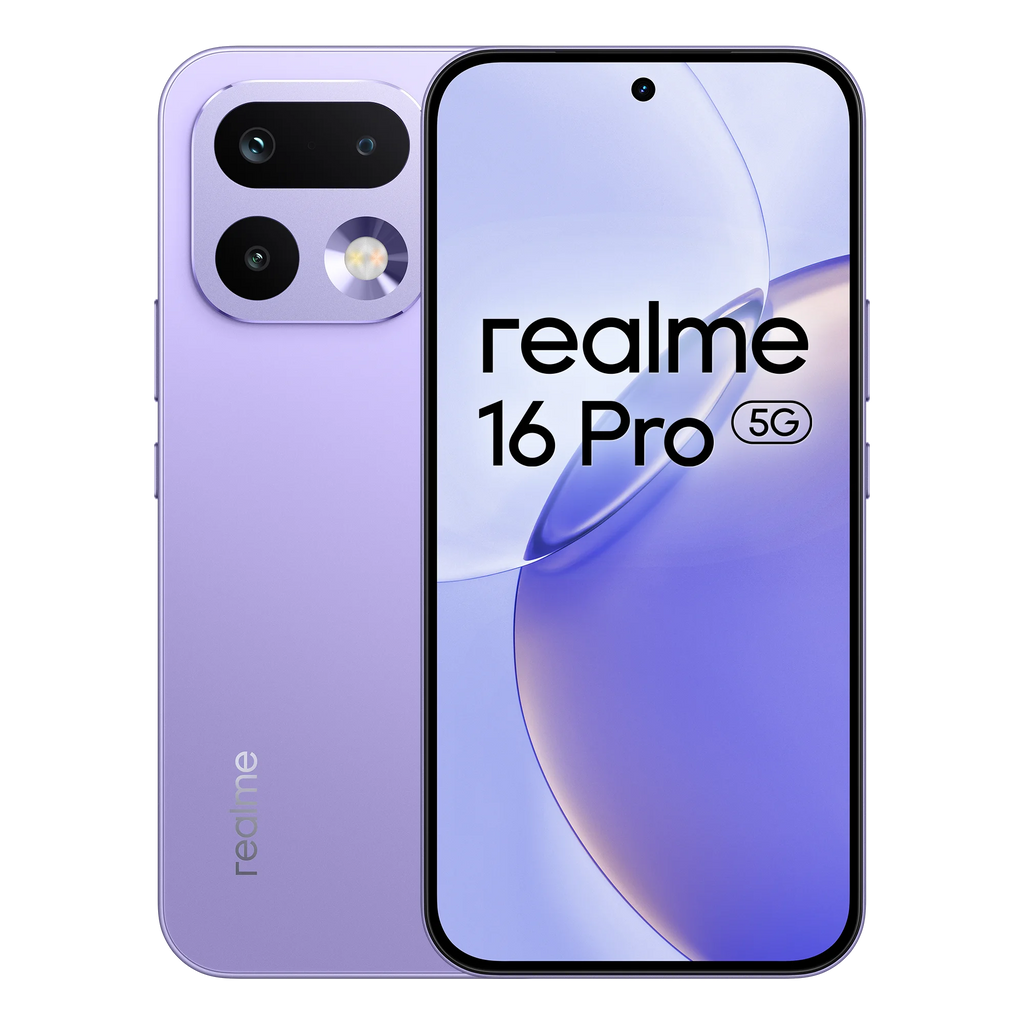 Neu eingetroffen: realme 16 Pro 5G Smartphone Europäische Version 200 MP LumaColor Kamera 6500 Nits AMOLED Display 6500 mAh Akku NFC