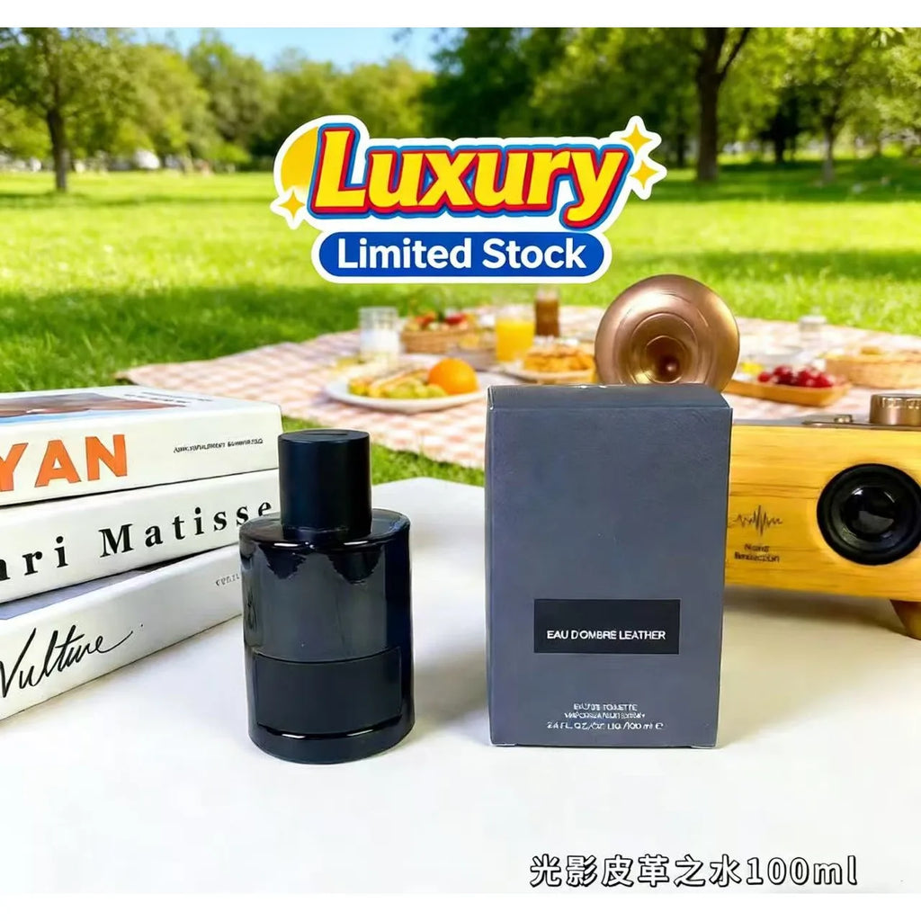 Heißer Marken-Bestseller 100ml TF Parfüm Eau Ombre Leather für Männer und Frauen, für Innen- und Außenbereich, langanhaltender guter Duft