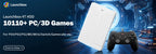 Launchbox 500GB Gaming-Festplatte, tragbare Gaming HDD mit über 3700 PC-/3D-Spielen für PS4/PS3/PS2/Wii/WiiU/Switch Spielekonsolen für PC