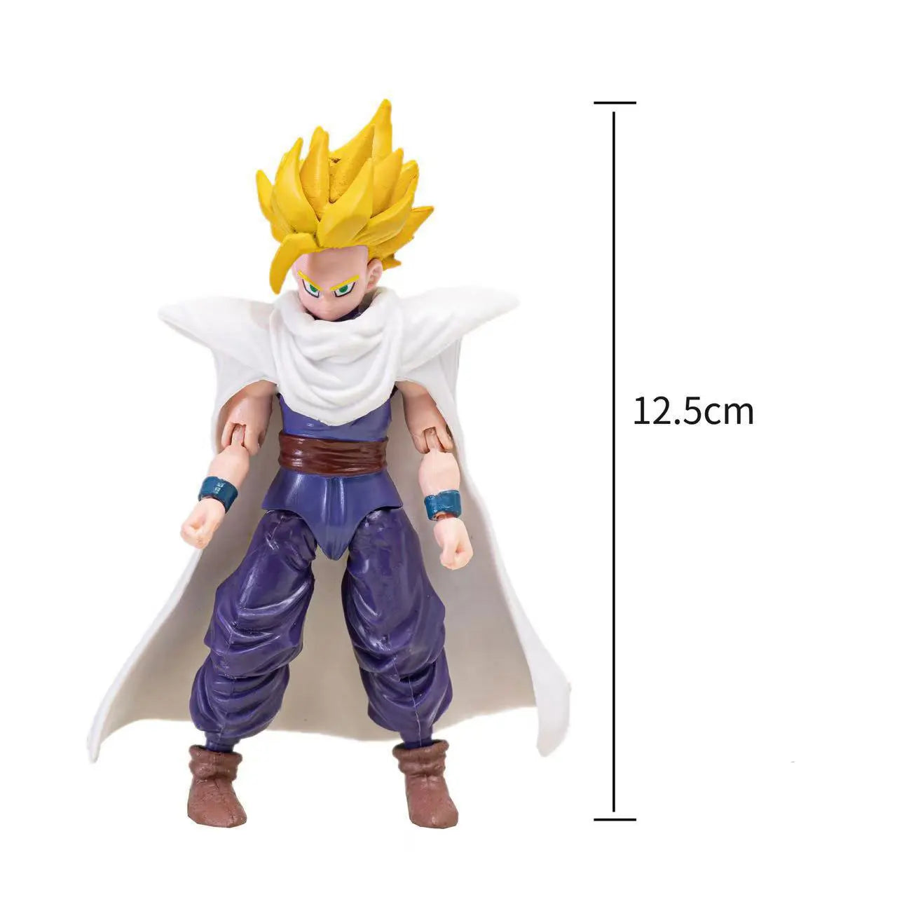 12-18CM Anime Dragon Ball Z Super Saiyajin Son Goku Broly Vegeta Anime Actionfigur Modell Geschenke Sammlerfiguren für Kinder