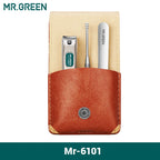 MR.GREEN Tragbares Maniküre-Set Nagelknipser Reise-Werkzeugset Edelstahl Geschenkbox für Freunde oder Familie