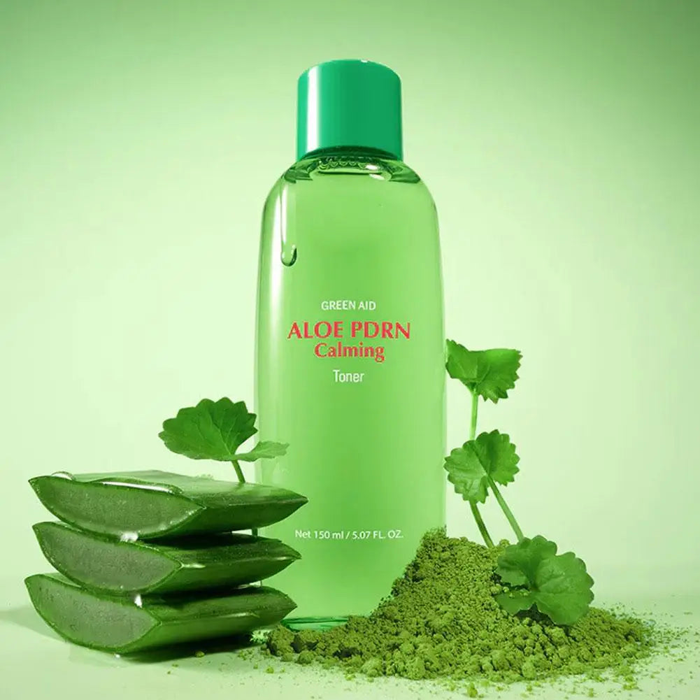 EQQUALBERRY ALOE PDRN & NAD PEPTID Hautpflegeset – HYALTOIN Serum, Bakuchiol Plump Calming Toner Serum Koreanische tägliche Hautpflege