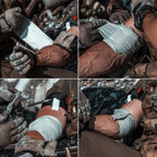 Rhino Rescue Trauma Kit, Combat Survival Gear Medical Kit, taktisch für Notfall-Erste Hilfe, IFAK Nachfüllpackungen