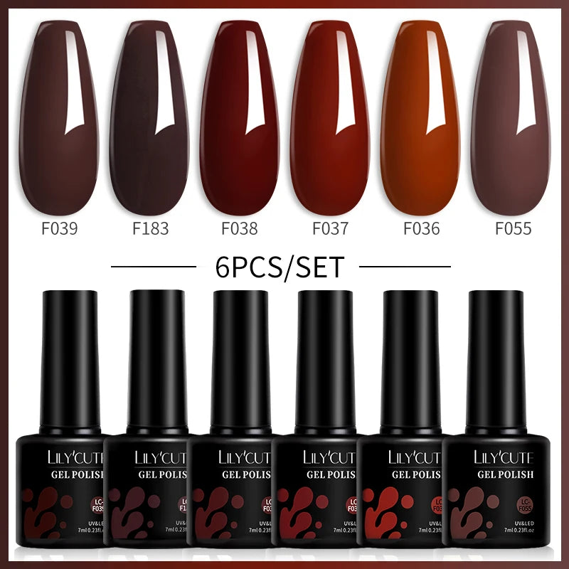 LILYCUTE Nagelgel-Politur-Set, Rosa Grün, Frühling, DIY-Nagelkunst-Design, lang anhaltend, Soak Off UV Gel, Maniküre, Malgel, Vernis-Kit