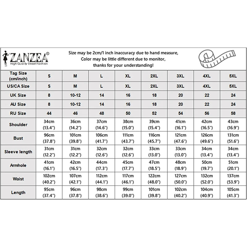 ZANZEA Sommerkleider für Damen, Lochstickerei, O-Ausschnitt, halbe Puffärmel, kontrastfarbene Borte, knielanges Kleid, lässige A-Linien-Roben