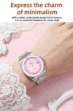 ADDIES Luxus Damenarmbanduhren Elegant Klassische 36mm Business Damenuhr BGW9 Leuchtend Wasserdicht Edelstahl Quarz Damenuhren