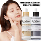 White And Black Rice Ampoule Essence Deep Moisturizing Peel Shot Exfoliating Essence Improve Dryness Oil-Control Skin Care