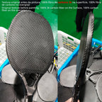 Vollcarbon 3K Faser Strandtennisschläger raue Oberfläche professioneller Schläger für Herren und Damen mit Schutzhülle