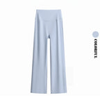 DRUR Damen High Waisted Capri 3/4 Yoga Leggings mit Bauchkontrolle Schlaghose für Fitnessstudio Laufen Tanz Sommer Neu